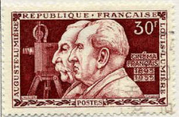 France Poste Obl Yv:1033 Mi:1059 Auguste & Louis Lumière Cinéma Francais (cachet Rond) (Thème) - Cinema