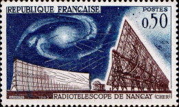 France Poste N** Yv:1362 Mi:1443 Radiotélescope De Nancay (Thème) - Télécom