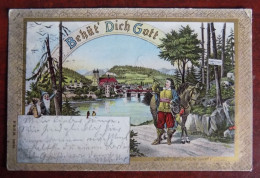 AK Litho. Behüt' Dich Gott - Trompeter Von Säckingen - Lutins - 1900 - Bad Säckingen