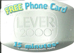 USA: Prepaid IDT - Lever 2000 - Otros & Sin Clasificación