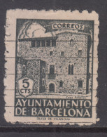 Barcelona Correo 1943 Edifil 46 Usado - Casa Padellas - Barcelone