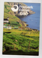 Iles  Feroe - 1980 -   Pack Timbres De L'Annee - Neufs** - MNH - Färöer Inseln