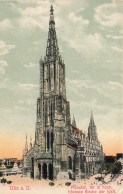 ALLEMAGNE - Ulm A D - Munster 161 M Hoch - Hochste Kirche Der Welt - Animé - Carte Postale Ancienne - Ulm