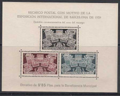 Barcelona Correo 1945 Edifil NE 31 ** Mnh Cese De Recargo - Barcellona