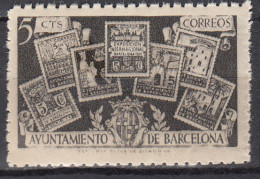 Barcelona Correo 1945 Edifil 70 Usado - Barcellona