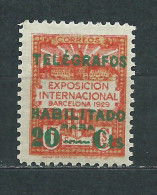 Barcelona Telegrafos 1930 Edifil 2 ** Mnh - Barcelona