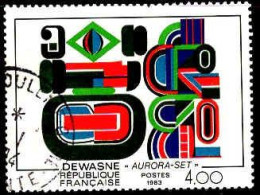 France Poste Obl Yv:2263 Mi:2389 Jean Dewasne Aurora-set (Beau Cachet Rond) (Thème) - Other & Unclassified