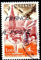 France Poste Obl Yv:2019 Mi:2124 Champ.du Monde Gymnastique Strasbourg (Beau Cachet Rond) (Thème) - Eglises Et Cathédrales