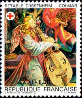 France Poste N** Yv:2392 Mi:2523A Croix-Rouge Retable D'Issenheim Colmar (Thème) - Rotes Kreuz