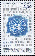 France Poste N** Yv:2374 Mi:2507 40.Anniversaire De L'ONU (Thème) - VN