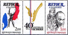 France Poste N** Yv:2369A Mi:2500ST 40.Anniversaire De La Victoire (Thème) - Guerre Mondiale (Seconde)