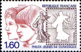 France Poste N** Yv:2308 Mi:2440 Philex-Jeunes Dunquerke (Thème) - Briefmarkenausstellungen