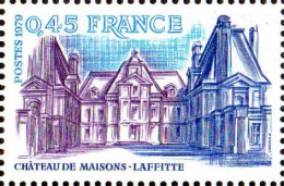 France Poste N** Yv:2064 Mi:2175 Château De Maisons-Laffitte (Thème) - Castillos