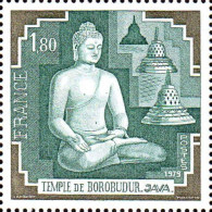 France Poste N** Yv:2036 Mi:2142 Temple De Borobudur Java (Thème) - Budismo