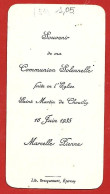 Image Religieuse Chouilly (51) 16-06-1935 Marcelle Pienne Communion Solennelle 2scans Lys - Devotieprenten