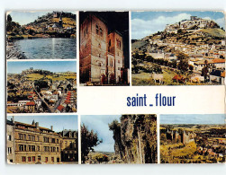 SAINT FLOUR : Carte Souvenir - état - Saint Flour