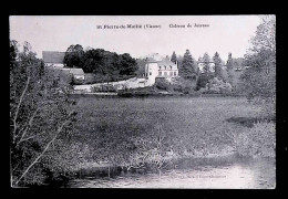Cp, 86, Saint Pierre De Maillé, Château De Jutreau, écrite - Autres & Non Classés