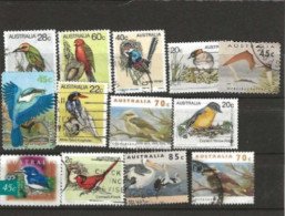 Australie  Lot Timbres Thème Oiseaux - Colecciones