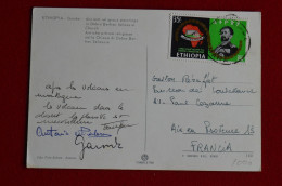 Signed Garouk Surnom D'Haroun Tazieff ++ From Asmara Ethiopia To G. Rebuffat Annapurna 1950 Escalade Mountaineering - Sportifs