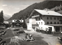 ST JAKOB IM DEFER, TIROL, ARCHITECTURE, CARS, TERRACE, UMBRELLA, MOUNTAIN, AUSTRIA, POSTCARD - Lienz