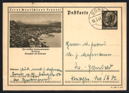 AK Bregenz /Bodensee, Panorama Aus Der Vogelschau, Ganzsache Lernt Deutschland Kennen  - Cartes Postales