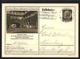 AK Offenbach /Main, Technische Lehranstalten, Kunstgewerbe- & Maschinenbauschule, Ganzsache Lernt Deutschland Kennen  - Cartes Postales