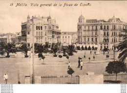 ESPAGNE MELILLA  Vista General De La Plaza De España - Melilla