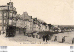 D02  CHÂTEAU THIERRY  Quai De La Poterne ( Avec Tramway ) - Chateau Thierry