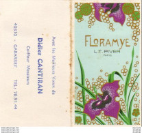 CARTE PARFUMÉE CALENDRIER 1976   FLORAMYE DE L.T.PIVER  ............ Coiffeur Cantiran  De Gabarret - Modernes (à Partir De 1961)