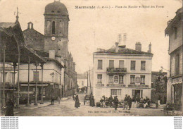 D47 MARMANDE  Place Du Marché Et Hôtel Des Postes  ................ - Marmande