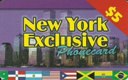 USA: Prepaid IDT - New York Exclusive, Flags - Other & Unclassified