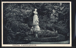 AK Troppau, Parkpartie Am Engelsbergdenkmal  - Tchéquie