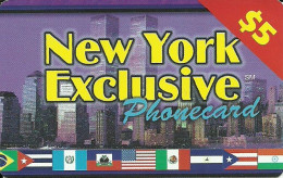 USA: Prepaid IDT - New York Exclusive, Flags - Andere & Zonder Classificatie