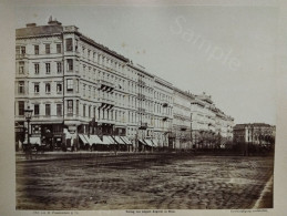 Austria Wien Photo M. Frankenstein. Verlag August Angerer. Der Karntner-Ring.   243x190 Mm. - Old (before 1900)