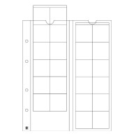 Leuchtturm Optima-Münzhüllen OPTIMA 34 (5er Pack) 319236 Neu - Materiale