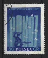 Poland 1955  Festival For Young People Y.T. 819 (0) - Oblitérés