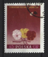 Poland 1955 Youth Festival Y.T. 817 (0) - Oblitérés