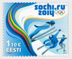 2014 818 Estonia Winter Olympics - Sochi, Russia MNH - Estland