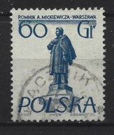 Poland 1955  Monument Y.T. 808 (0) - Usados