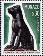 Monaco Poste N** Yv: 722 Mi:872 Fédération Cynologique Internationale Art Egyptien - Ungebraucht