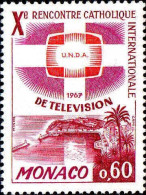 Monaco Poste N** Yv: 706 Mi:841 Rencontre Catholique Internationale De Télévision - Nuevos