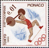 Monaco Poste N** Yv: 654/657 Jeux Olympiques D'été Tokyo - Nuevos