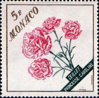 Monaco Poste N** Yv: 514/522 Fleurs - Nuevos