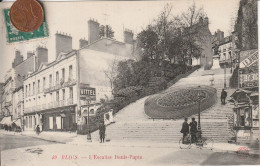 41 - Carte Postale Ancienne De BLOIS  L'Escalier Denis Papin - Blois