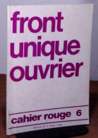 FREYSSAT Jean Marie  - FRONT UNIQUE OUVRIER - Other & Unclassified