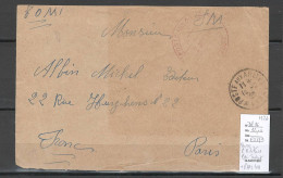 Maroc - Lettre Poste Militaire- PAA 419 Et BENI TADJIT -1926 - Storia Postale