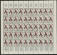 N° 1226 + 1227 AU PROFIT DE LA CROIX ROUGE 2 Feuilles Complètes De 50 Ex. Neufs ** (MNH) Cote 270 € Voir Suite - Full Sheets