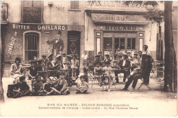 FR66 PERPIGNAN - Lopez - Bar Du Musée - Sylvain BARANDE Propriétaire - Bière De La Meuse BILLARD - Très Animée - Belle - Cafés