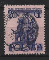 Poland 1955  Monument Y.T. 805 (0) - Usados
