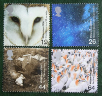 Millennium Series: ABOVE & BEYOND Owl (Mi 1844-1847 2000 Used Gebruikt Oblitere ENGLAND GRANDE-BRETAGNE GB GREAT BRITAIN - Used Stamps